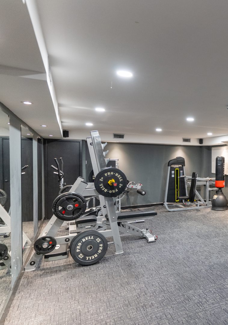 Private gym interior at Phitology