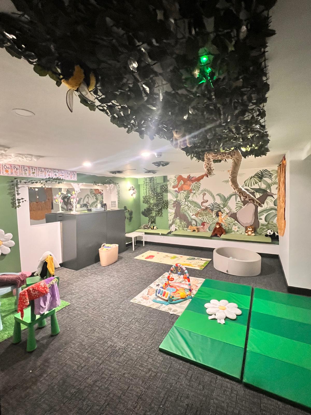 Mowgli Jungle Gym indoor play area